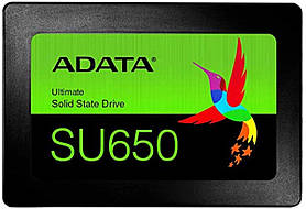 Накопичувач SSD ADATA Ultimate SU650 480GB 2.5" SATA III 3D NAND TLC