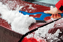 Шкребок та щітка 2 в 1 для автомобіля Prosperplast ICE CAR 1, колір зелений, фото 5