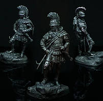 Статуетка колекційна Ганнібал Барка - карфагенський полководець 6,5 см фігурка з металу та олова, декор інтер'єр антикваріат