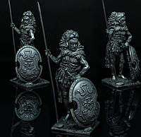 Статуэтка коллекционная Геракл 6,5 см фигурка из металла и олова, антиквариат, декор интерьер