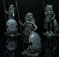 Статуетка колекційна Геракл 6,5 см фігурка з металу та олова, декор інтер'єр антикваріат