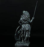 Статуетка колекційна Геракл 6,5 см фігурка з металу та олова, декор інтер'єр антикваріат, фото 2