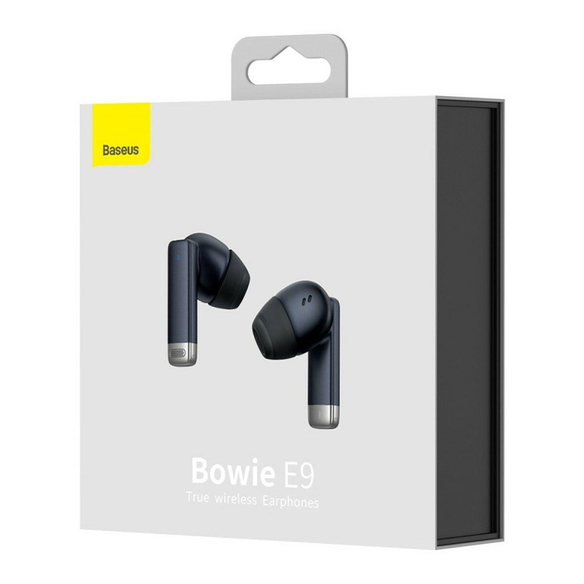 Навушники Baseus True Wireless Earphones Bowie E9 Black lly