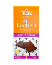 Шоколад молочний без лактози Trapa Lactose Free Collection, 90 г
