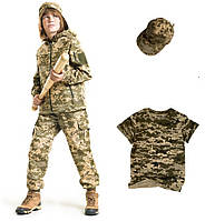 Комплект детский ARMY KIDS Скаут камуфляж Пиксель.