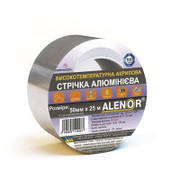 Стрічка алюмінієва самоклеюча високотемпературна ALENOR 40 мкм - 50 мм*40 м