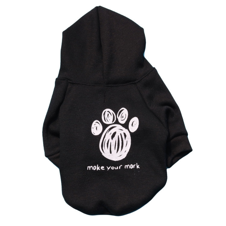 Худі для котів Pet Style "Make your mark" Чорна XS, фото 1