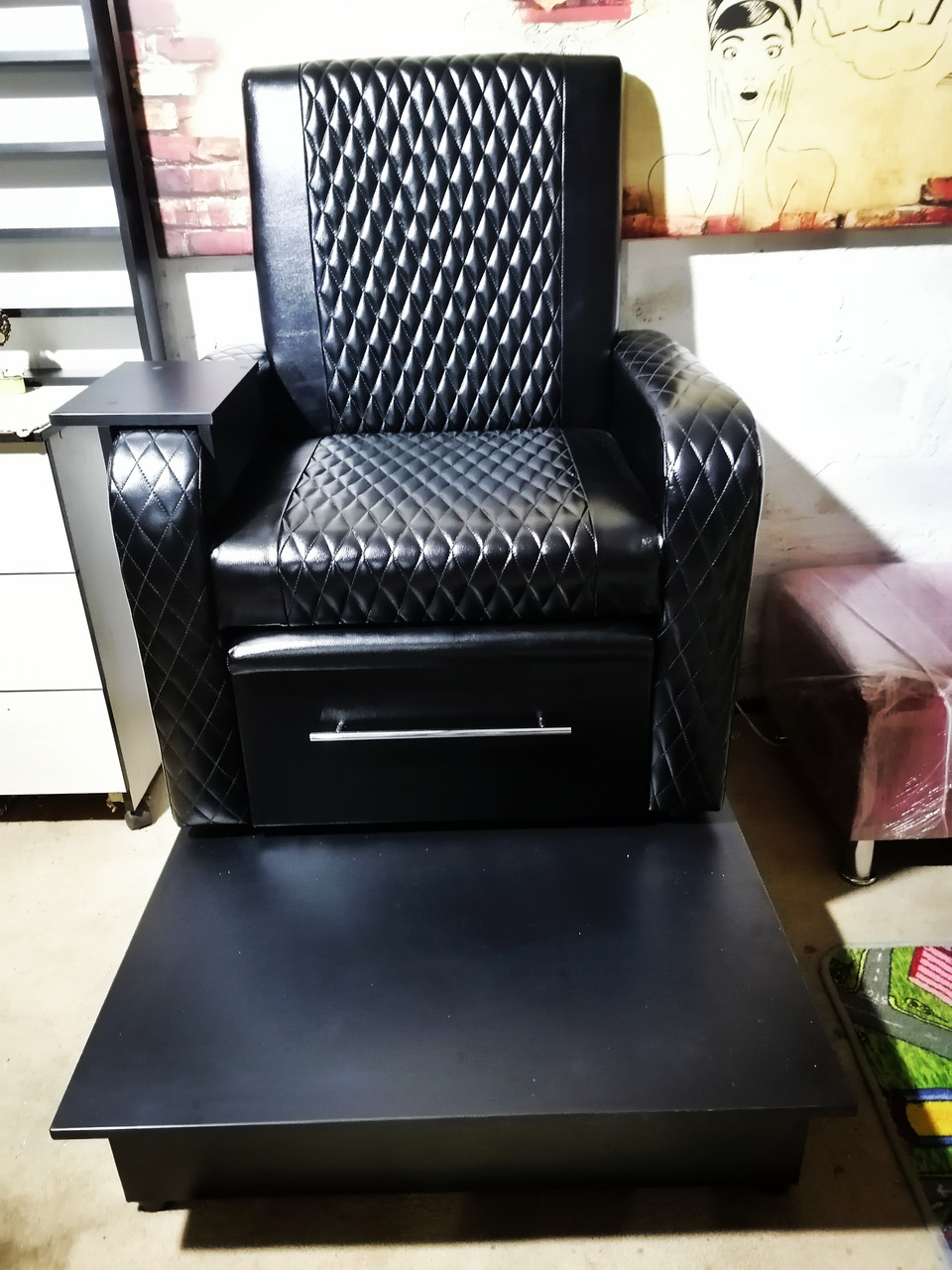 Педикюрное кресло "Tiger" из кожзама.! - фото 4 - id-p1205820553