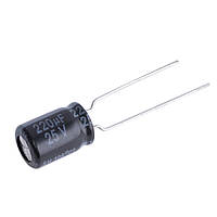 220uF 25V SH 8x11mm 105°C (SH025M0220A5S-0811-Yageo) (электролитический конденсатор) Yageo