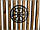 Настінний декор панно картина лофт із металу Вальхала Валькнут Руни, фото 2