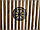 Настінний декор панно картина лофт із металу Вальхала Валькнут Руни, фото 3