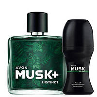 Туалетна вода Musk+Instinct для Нього Avon, 75 мл