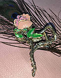 Заколка краб с т розой от LadyStyle.Biz, фото 5