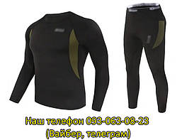 Термобілизна тактична Олива (XL, 3XL) Level-1 JA-09 зимова швидковисихаюча для туристів, охоронців, поліції