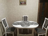 Сервірувальна серветка підставка на стіл кругла під гаряче колір сірий срібний сріблястий срібло, фото 6