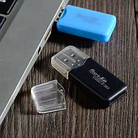 USB 2.0 MicroSD TF T-Flash кардридер кардридер міні, кольорові