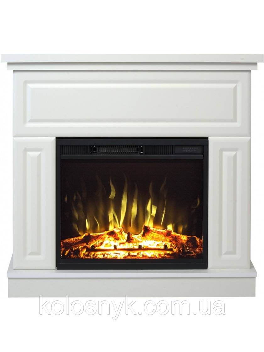 Камінокомплект Aflamo KEMI Білий + LED 60