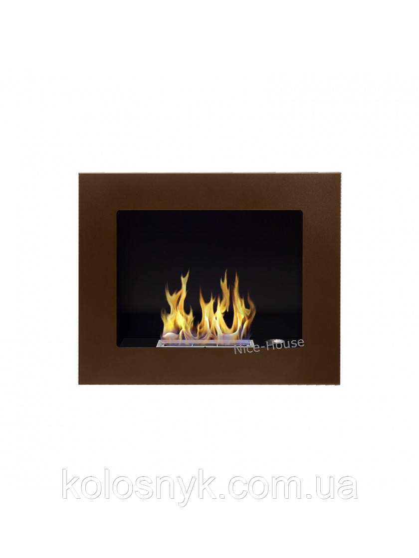 Біокамін GLOBMETAL 490х 580 коричневий