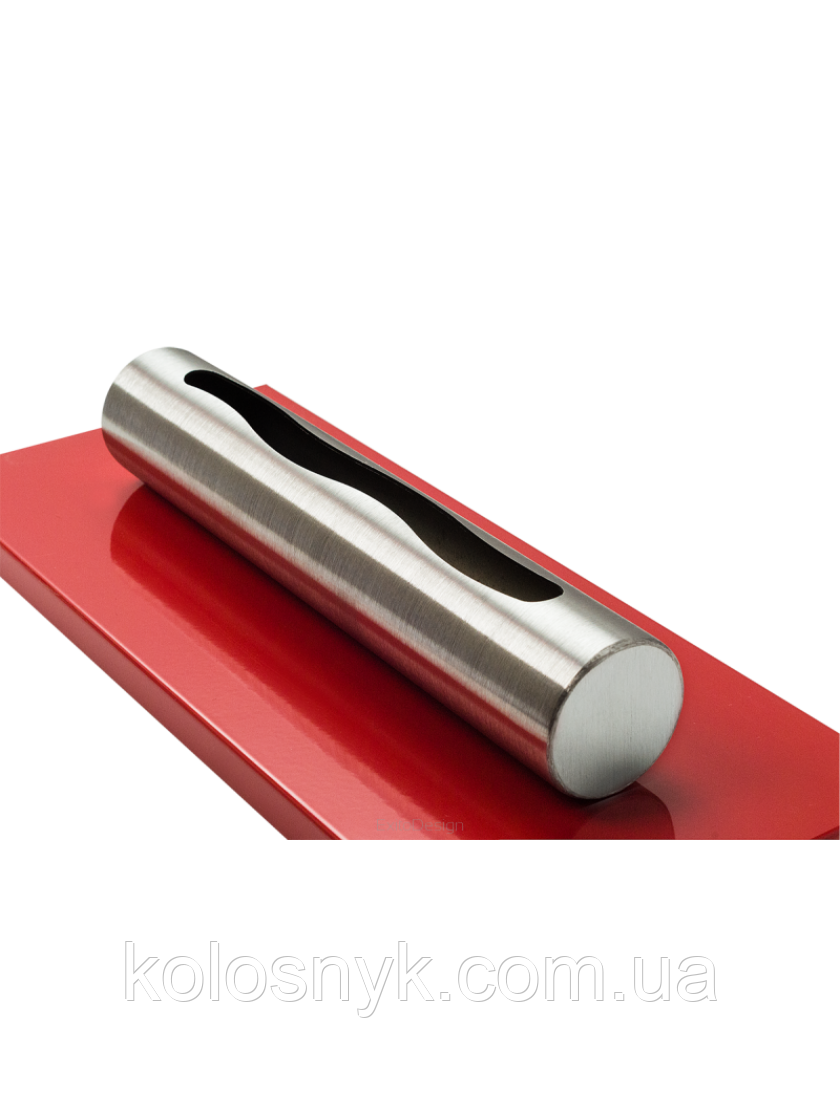 Біокамін GLOBMETAL з нержавіючої сталі, червоний Stainles