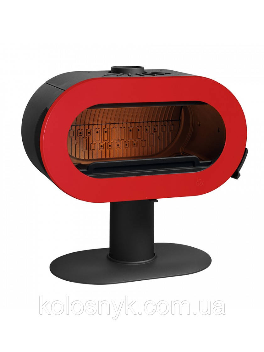 Чавунна піч Invicta FIFTY червона