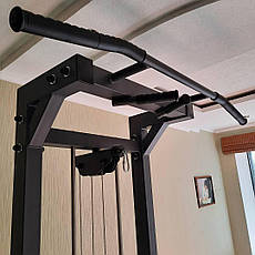 Блокова рама одинарна стек 100 кг Профсерія Силові тренажери Блокова рама кросовер, фото 3