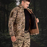 Костюм зсу soft shell Штани піксель зсу утеплені тактичні softshell, фото 3