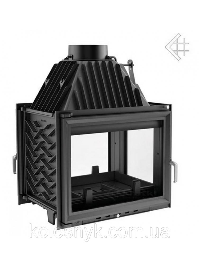 Каминна топка Kratki ZUZIA 16 тунель із правим бічним склом