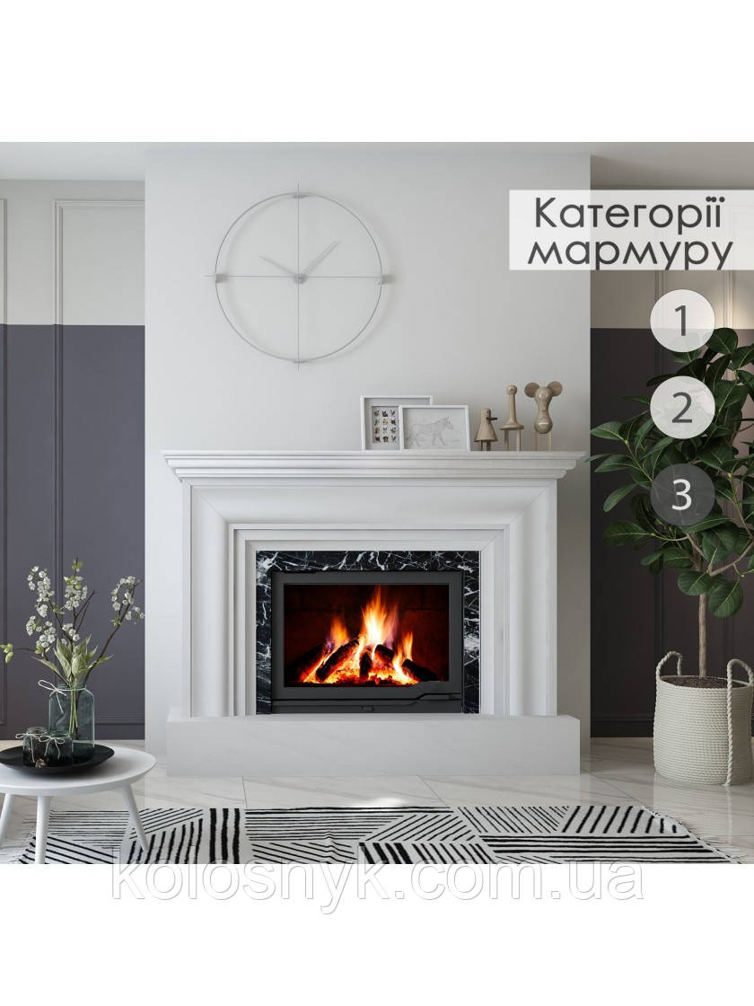 Каминне облицювання Hitis Діоптрис 4, матеріал мармур категорії 3