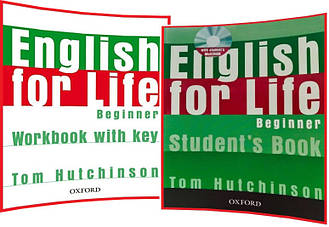 English for Life Beginner. Student's+Workbook. Комплект книг з англійської мови. Підручник+Зошит. Oxford
