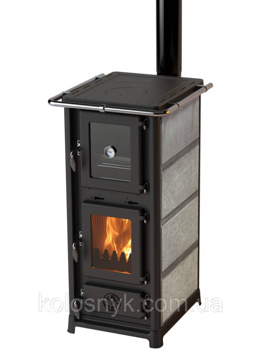 Чавунна піч-камін MBS OLYMPIA STONE