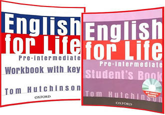 English for Life Pre-Intermediate Student's+Workbook. Комплект книг з англійської мови. Підручник+Зошит Oxford