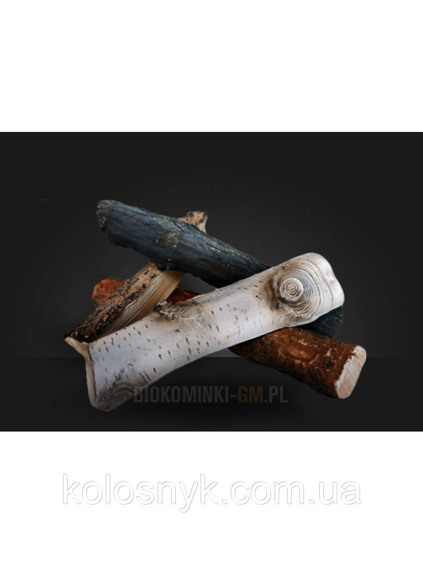 Керамічні дрова для біокамінів GLOBMETAL