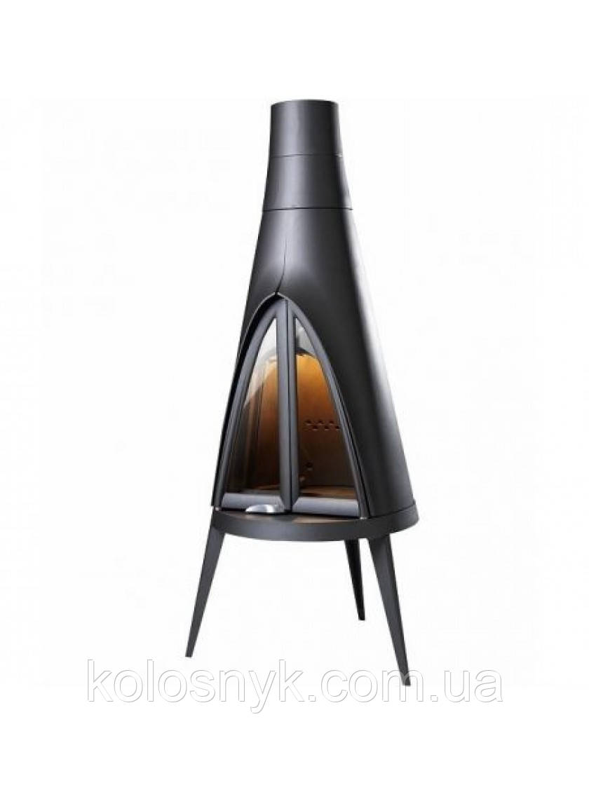 Чавунна піч Invicta POW-WOW антрацит