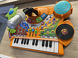 Б/У Дитяче інтерактивне піаніно з мікрофоном та записом, фото 5