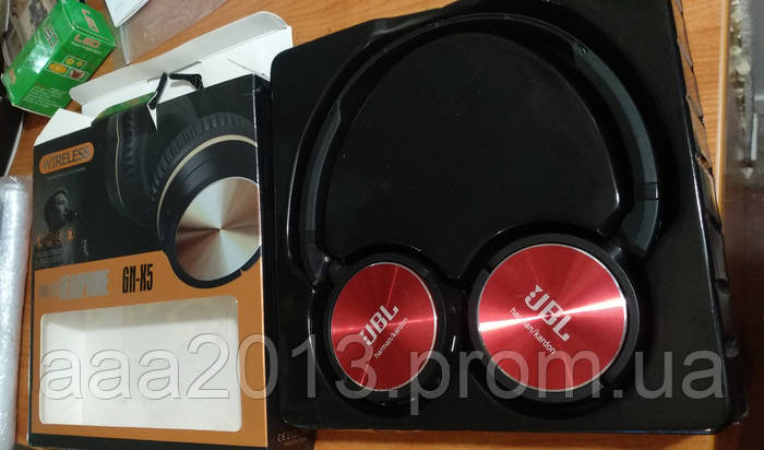 Купить Наушники Bluetooth JBL беспроводные, ГАРНИТУРА+SD MP3+3.5 джек ...