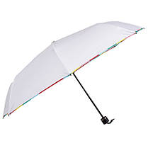 Парасолька складана de esse 3306A механічна Біла, фото 3