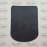 Клапан для рюкзака "Париж". Колір Графіт, фото 2