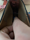 Чорні шкіряні туфлі для дівчинки, 37 розмір, фото 9