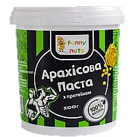 Арахісова паста Funny Nuts з протеїном 500г