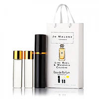 Міні-парфум з феромонами унісекс Jo Malone Lime Basil & Mandarin 3х15 мл