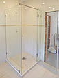 Скляні душові кабіни кутові 100х100х200 (h), фото 2
