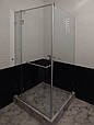 Душова кабіна кутова 90х90, скло прозоре, h - 200 см., фото 2