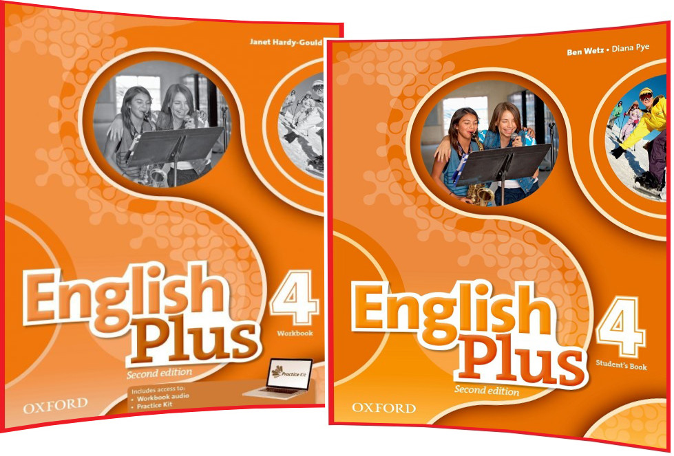 Купить English Plus 4. Student's+Workbook. Комплект книг з англійської ...