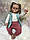 Лялька реборн, Дівчинка Мірочка 60 см. Реалістична, промальована шкіра, фото 3