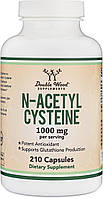 Double Wood N-Acetyl-L-Cysteine NAC / N-ацетил L-цистеїн НАК антиоксидант 210 капсул