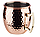 Кружка "Московський мул" рельєфна з мідним покриттям 550 мл APS, фото 2