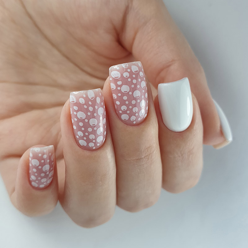 База з нейлоновими волокнами Fiber Base PNB, Porcelain Pink 8 мл, фото 1