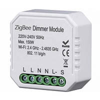 Умный выключатель регулятор Tervix Pro Line ZigBee Dimmer (1 клавиша) (435121)