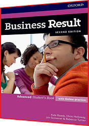 Business Result Advanced. Student's Book+Online. Книга з англійської мови. Підручник. Oxford
