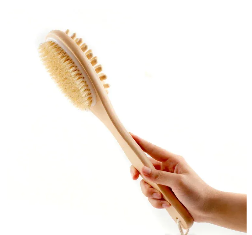 Щітка з обох боків натуральна щетина Дерев'яна brush wood both side